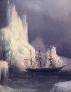 Ivan Aivazovsky Icebergs in the Atlantic oil painting picture wholesale